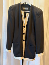 Black and White Vintage Blazer