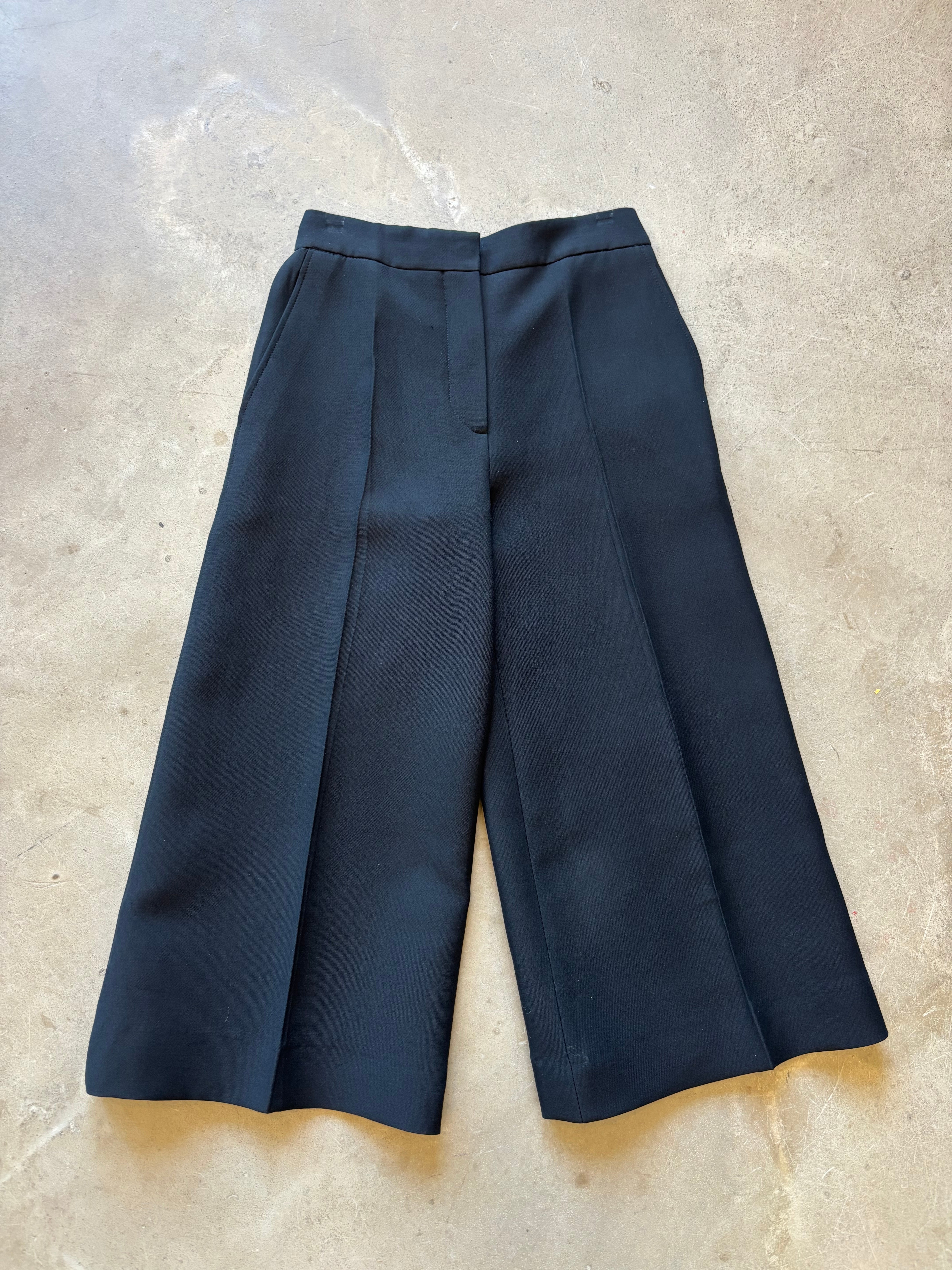 Black Gaucho Pants