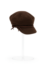 Brown newsboy Hat