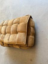 Woven Suede Cassette Bag