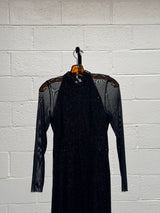 Long sequins gown