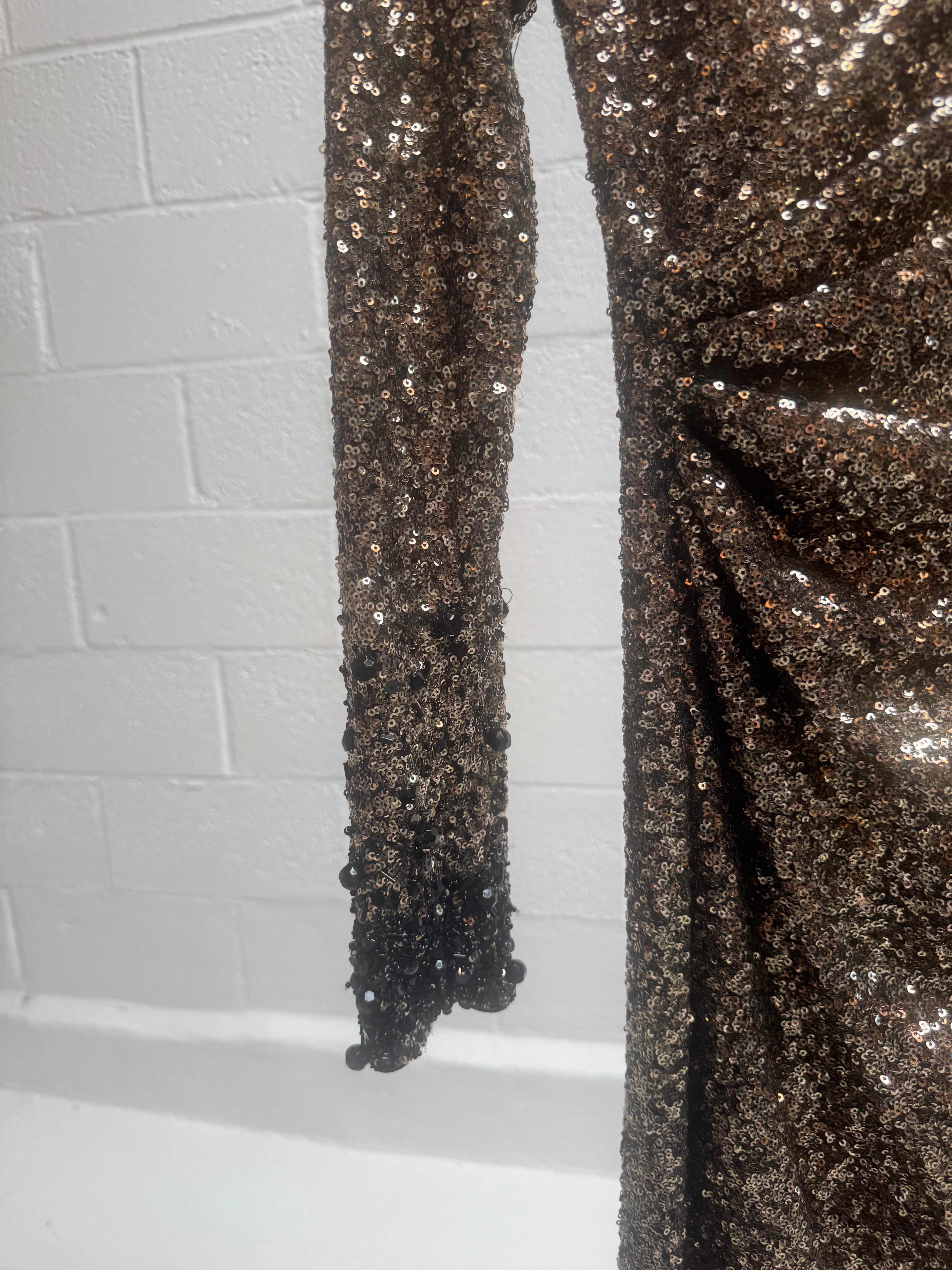 Bronze sequins