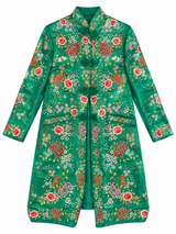 Silk Embroidered Vintage Jacket