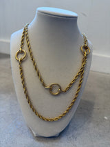 Loop Chain Rope Necklace