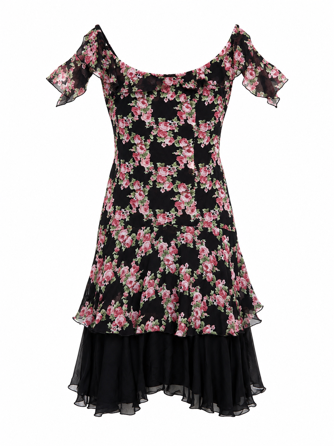 Chiffon Rose Dress