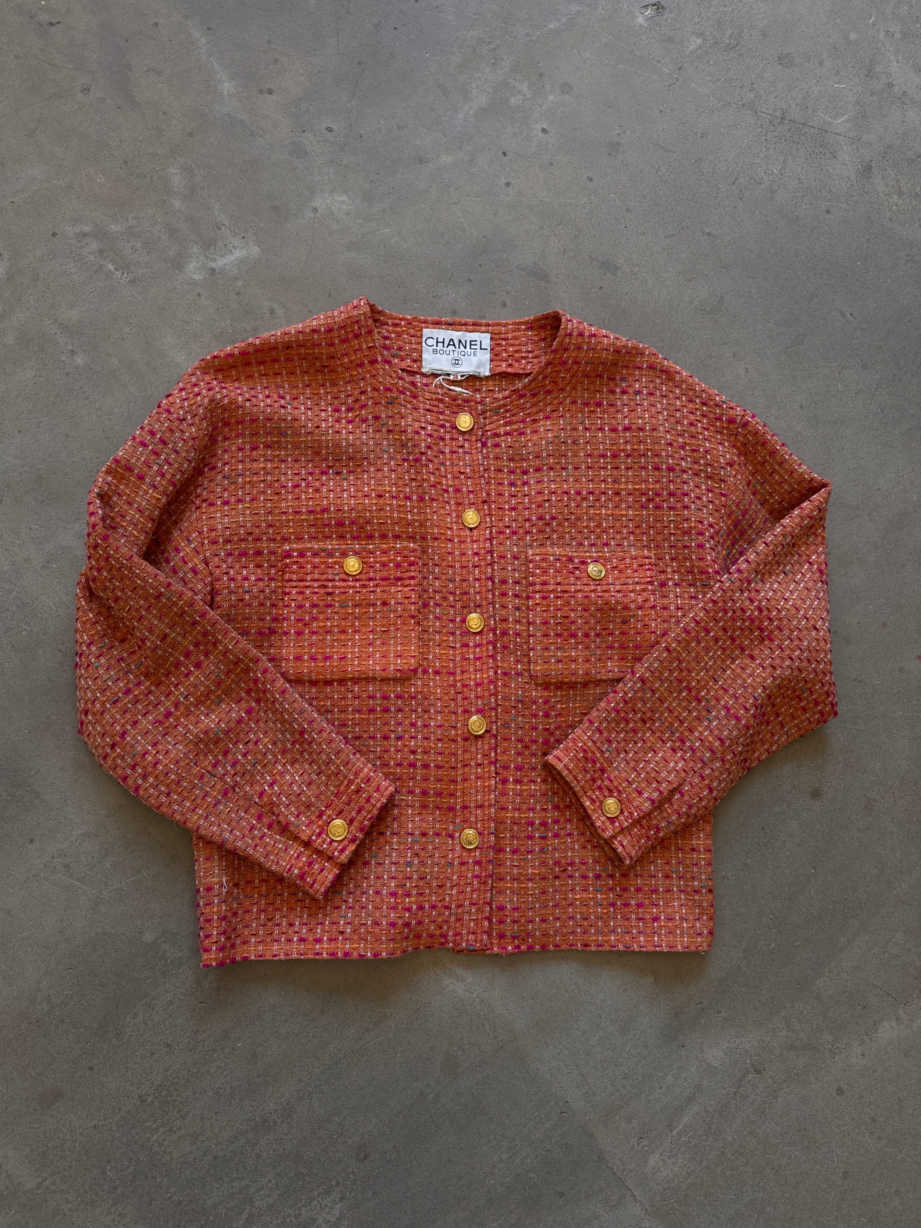 Chanel Tweed lightweight Jacket