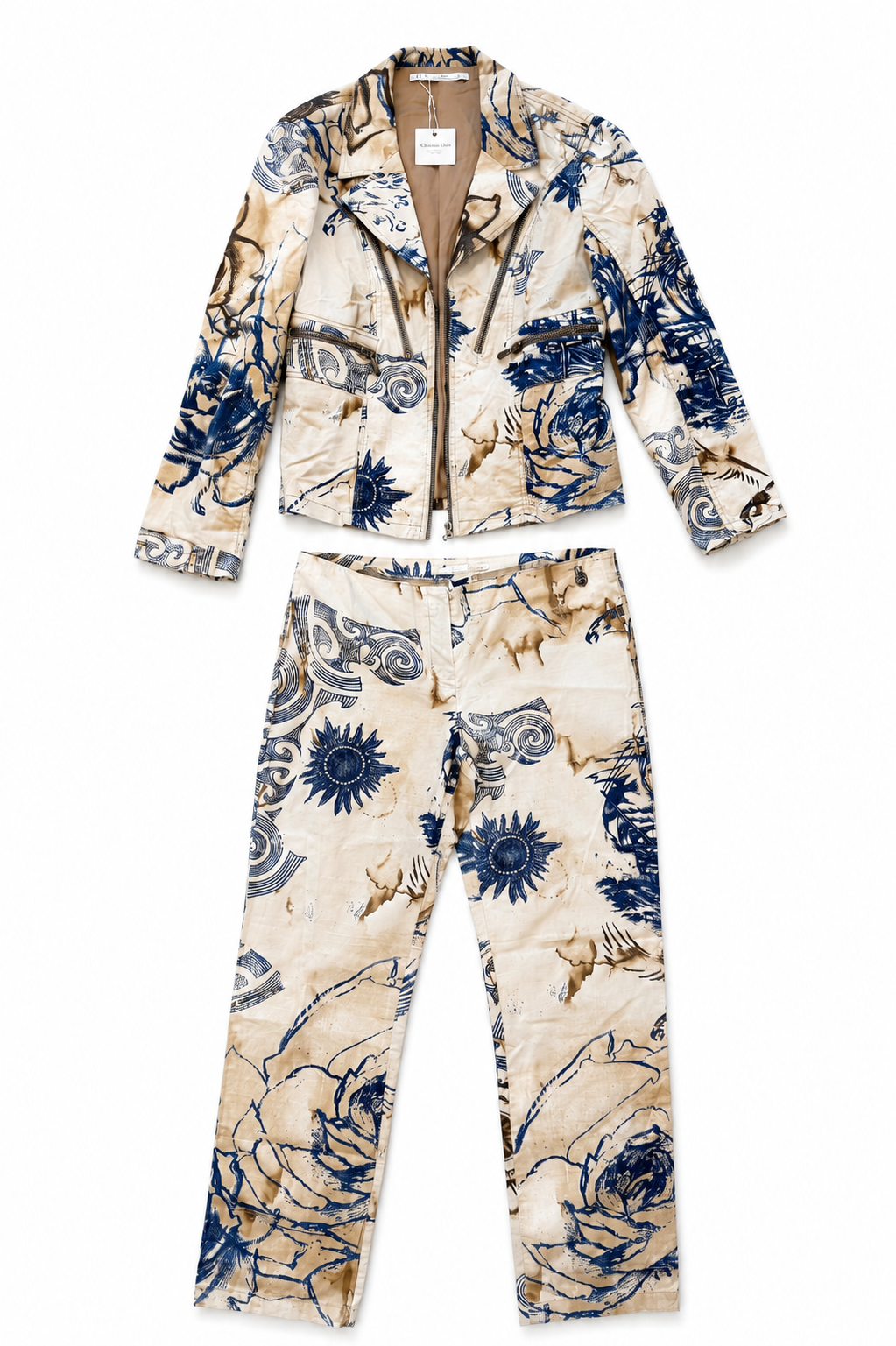 S/S2003 Tattoo Jeans&Jacket Set