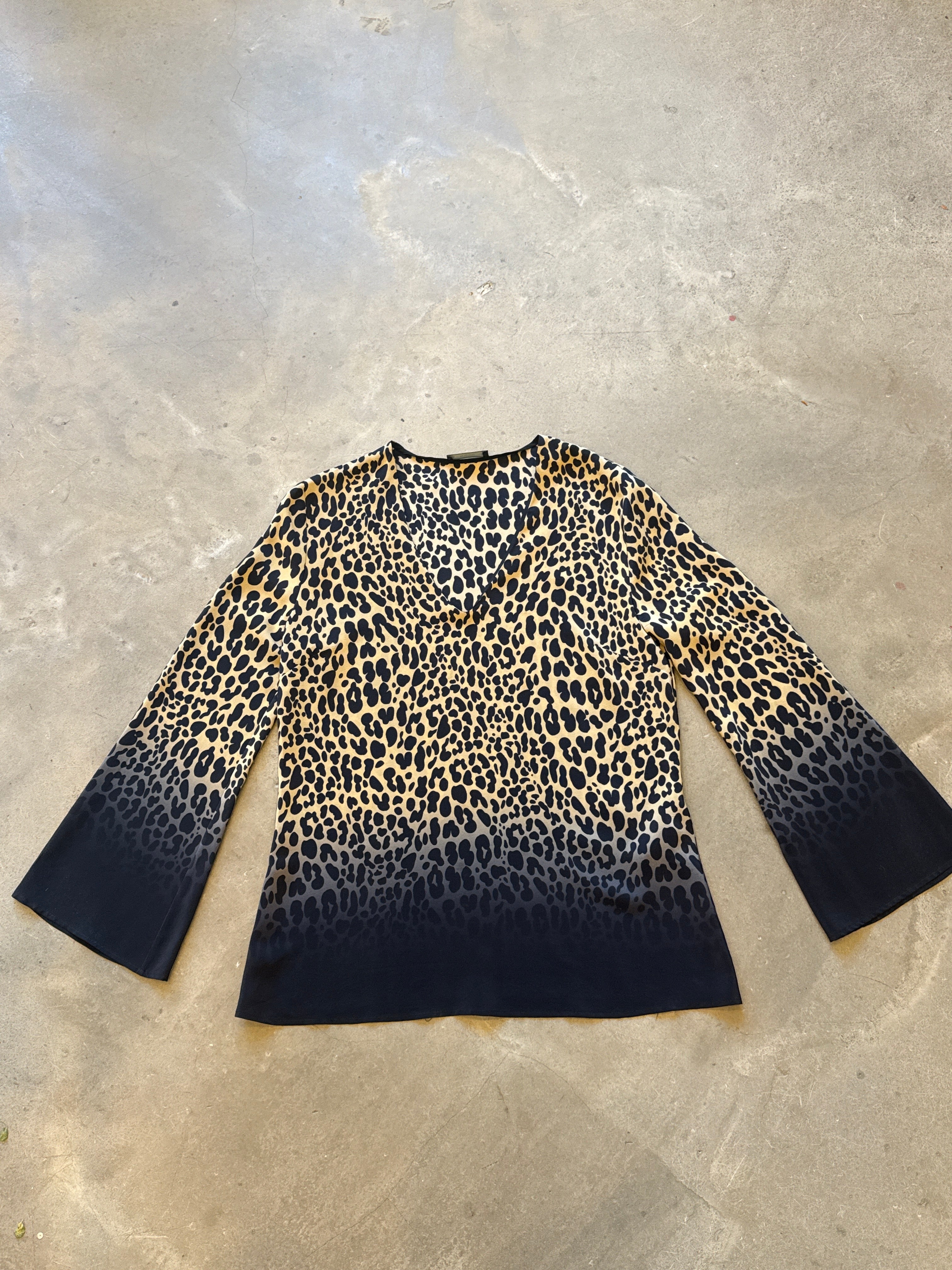 Cheetah Ombré Blouse