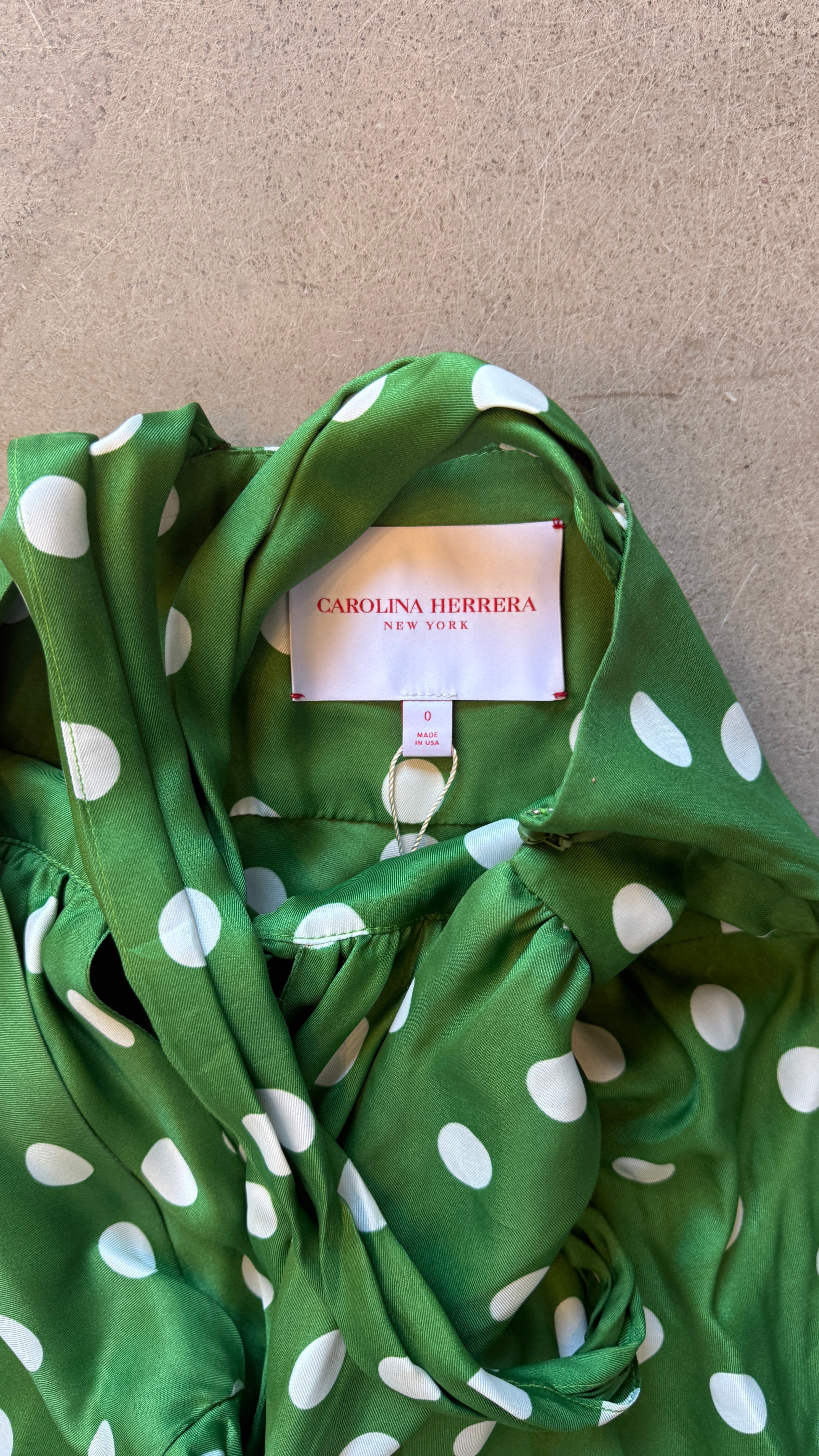 Green Polka Dot Dress