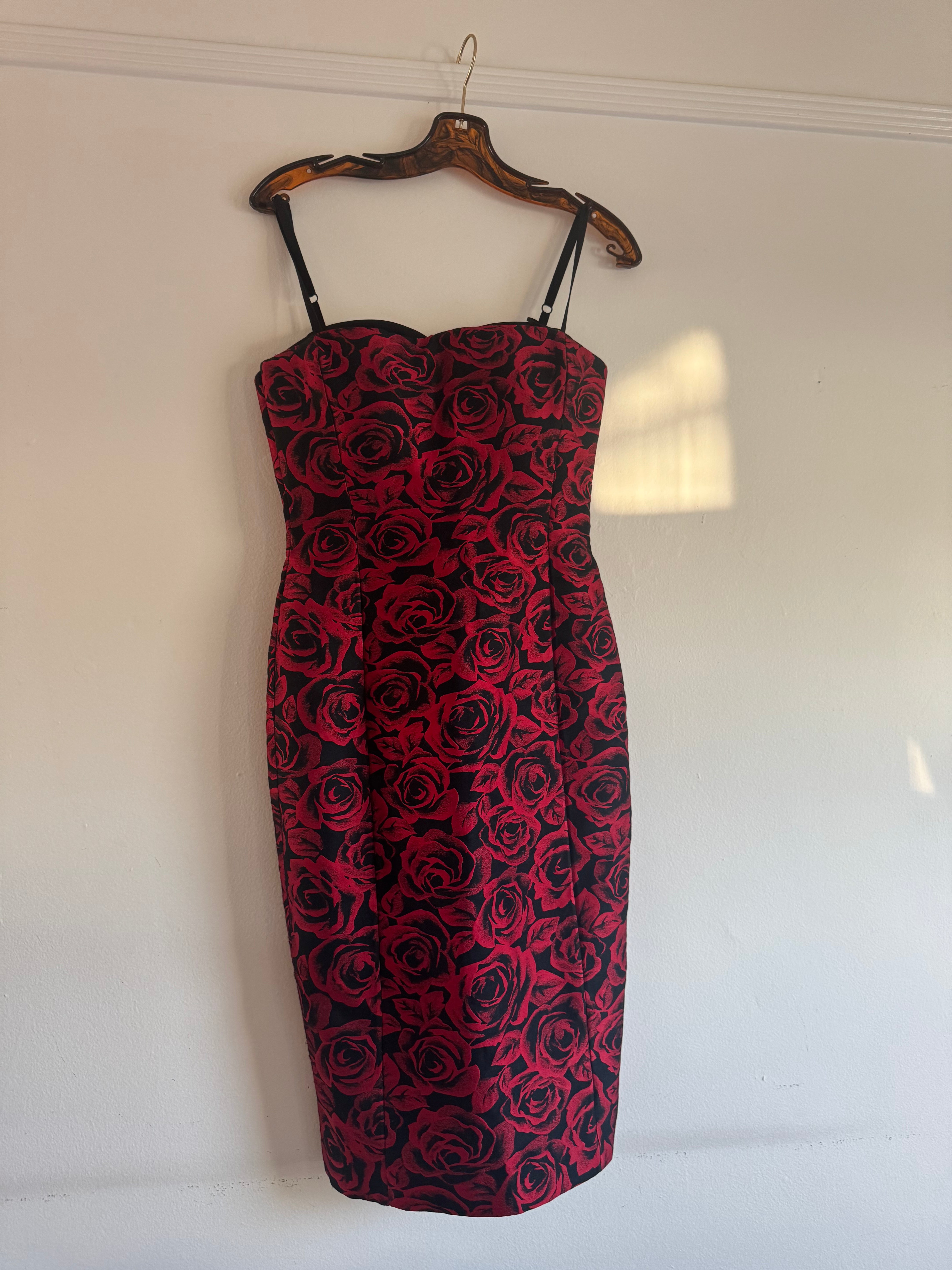 Rose Corseted Dress