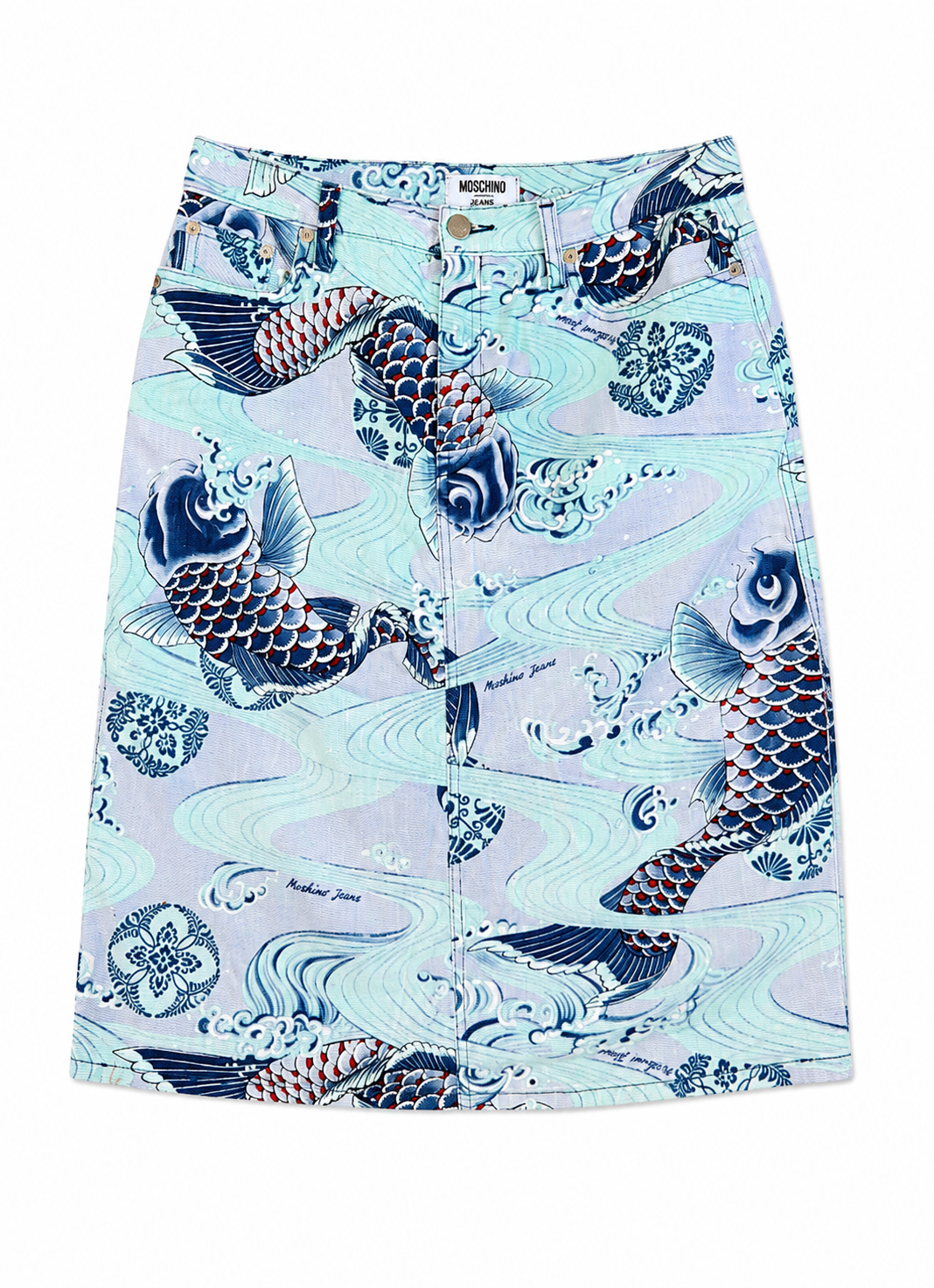Blue Koi Fish Skirt