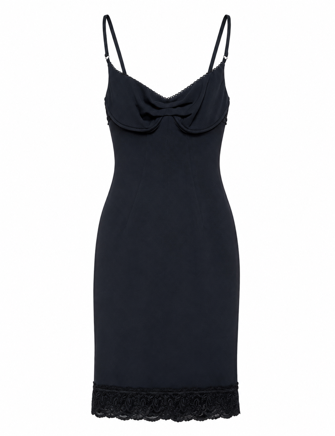 Black Perfect Midi Dress