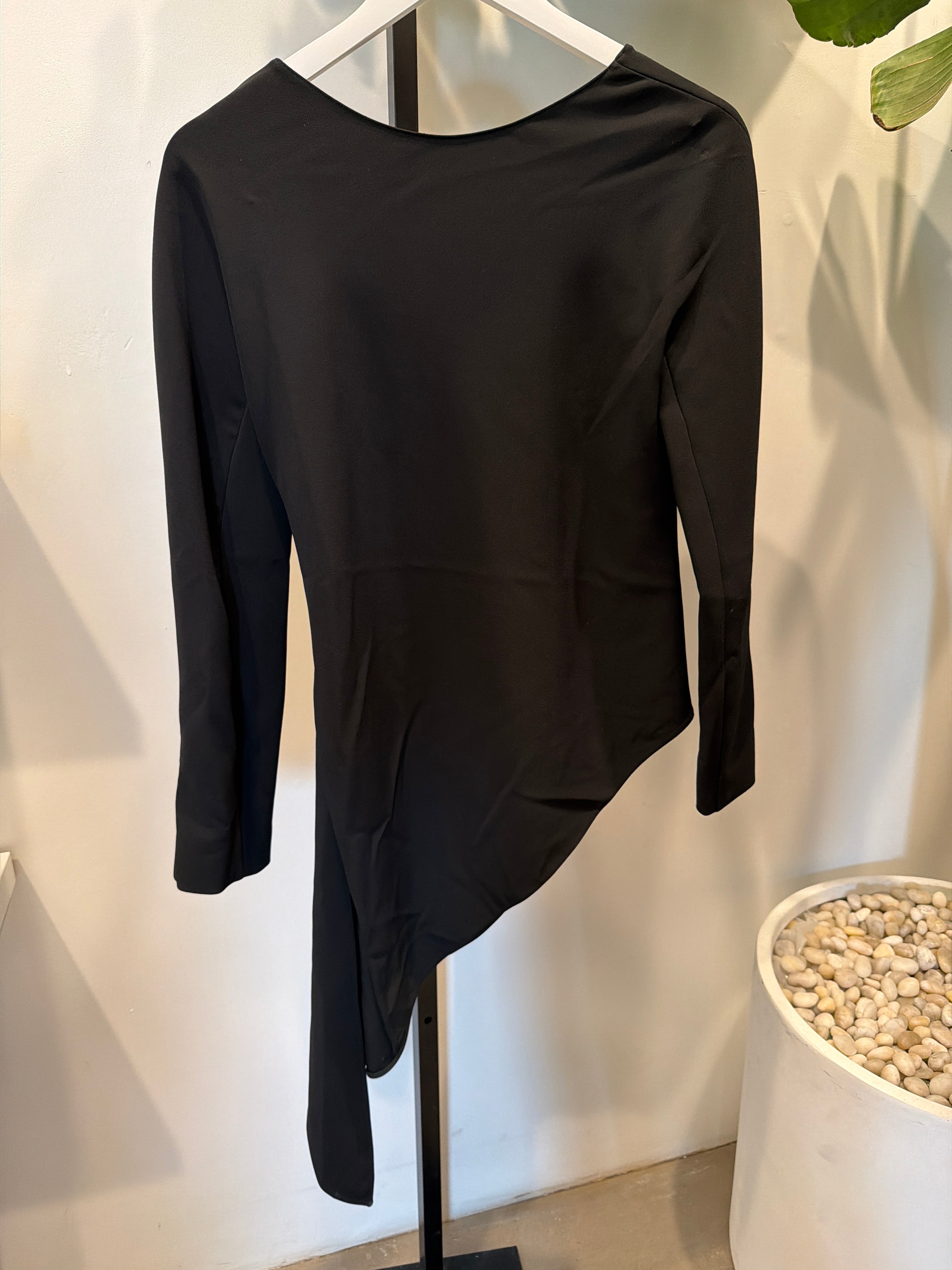 Asymmetric Long Sleeve Top