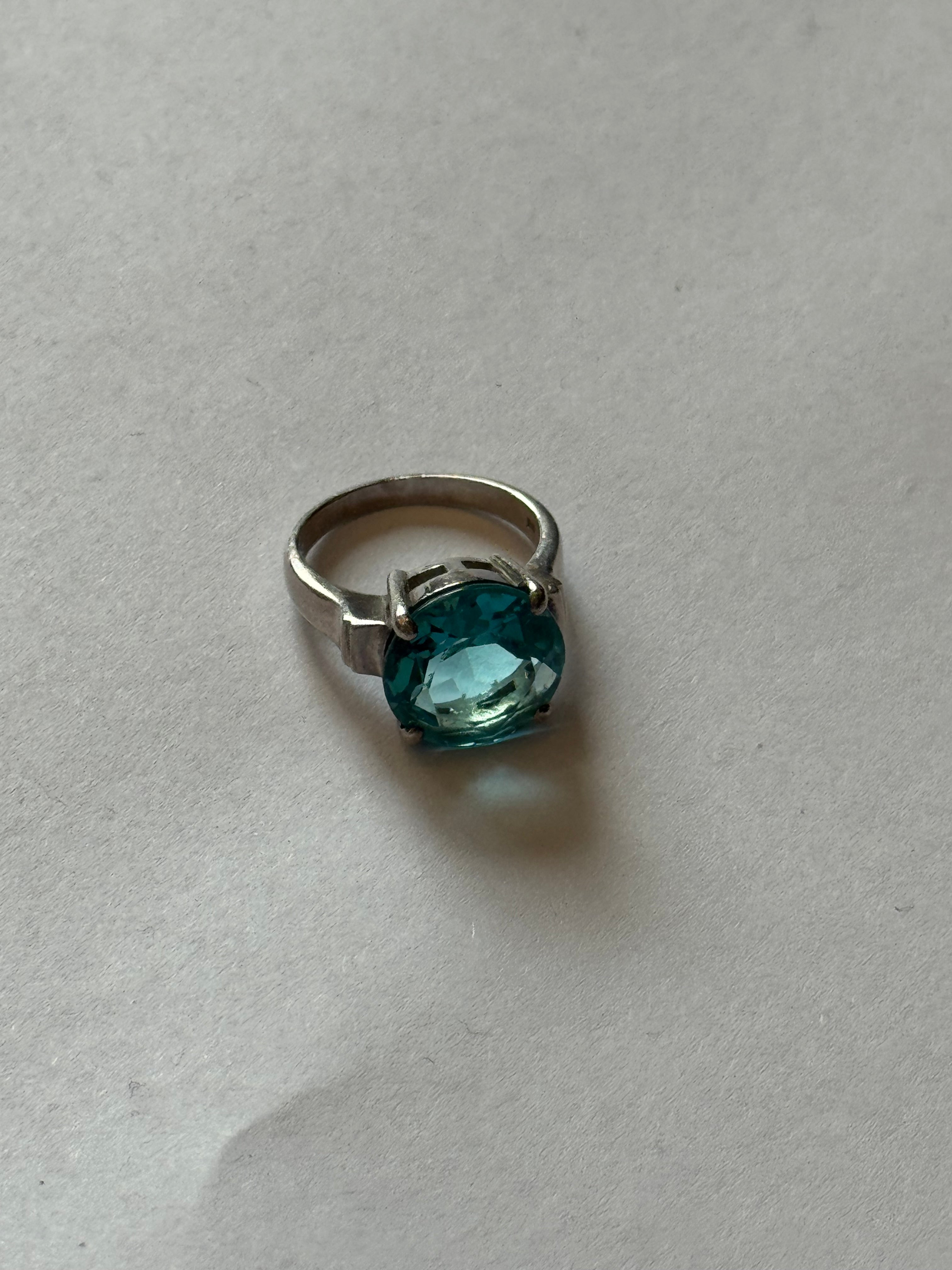 Small Ring with Blue stone