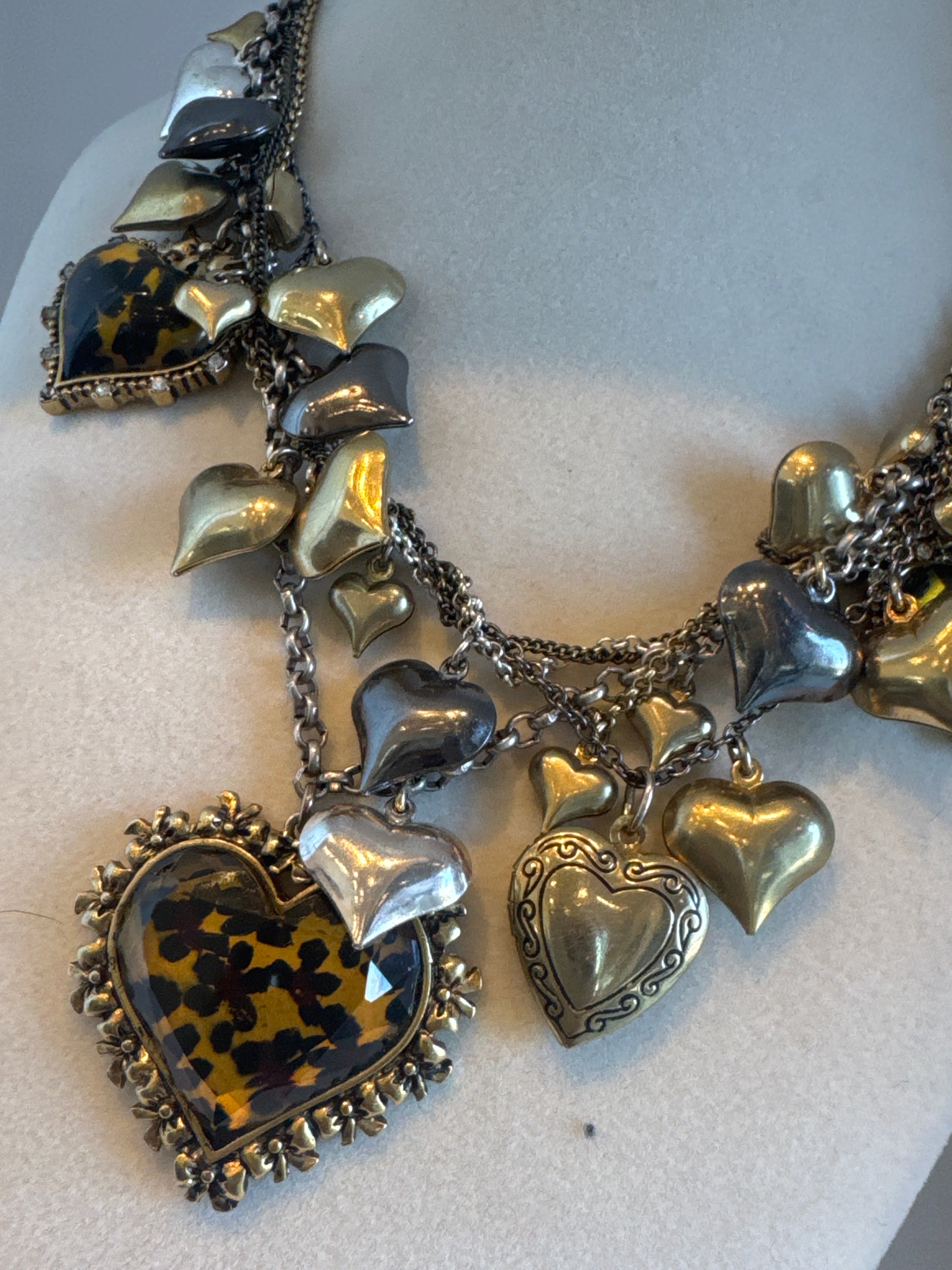 90s Heart Locket Necklace