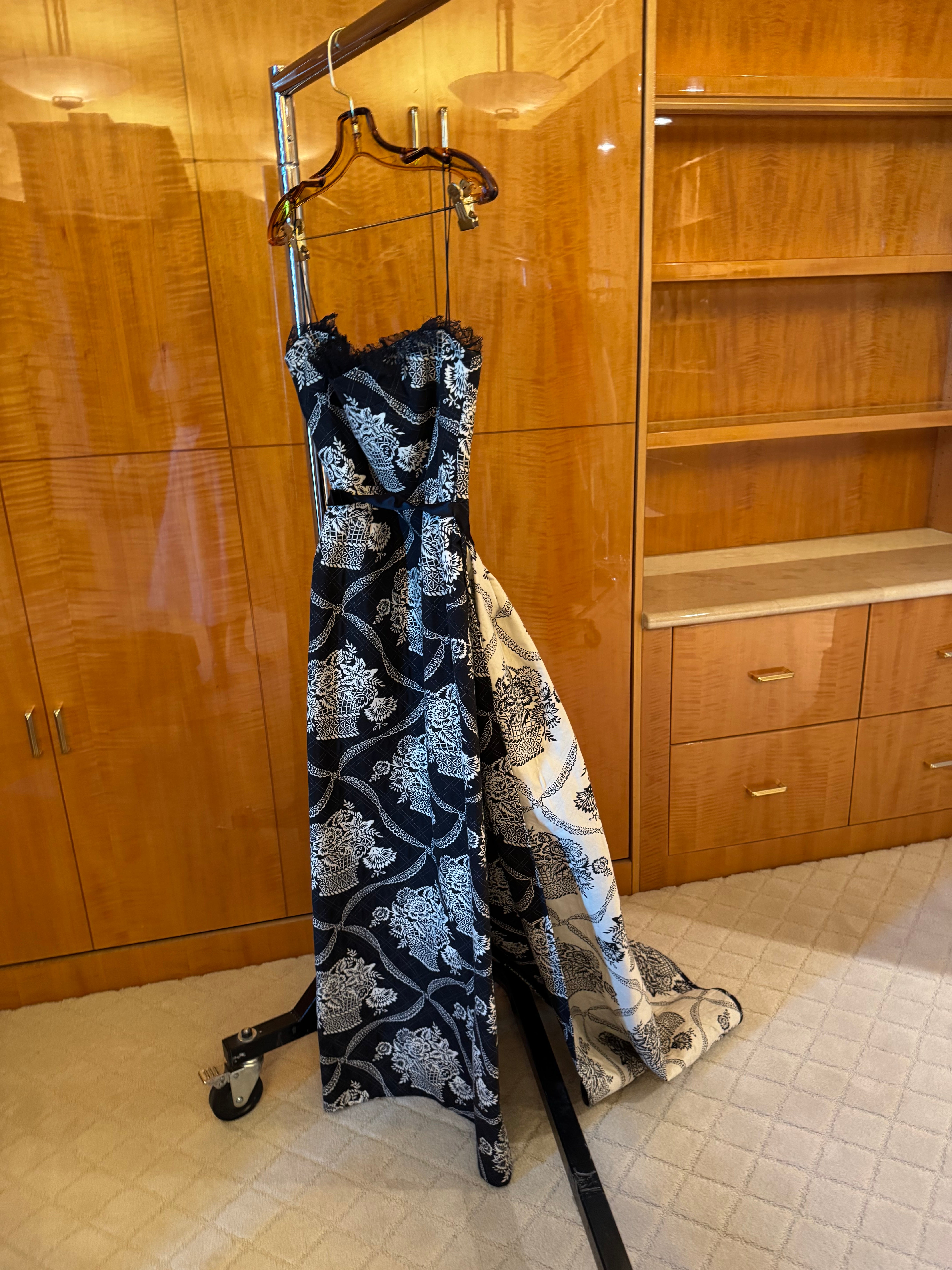 PETER SORONEN brocade gown