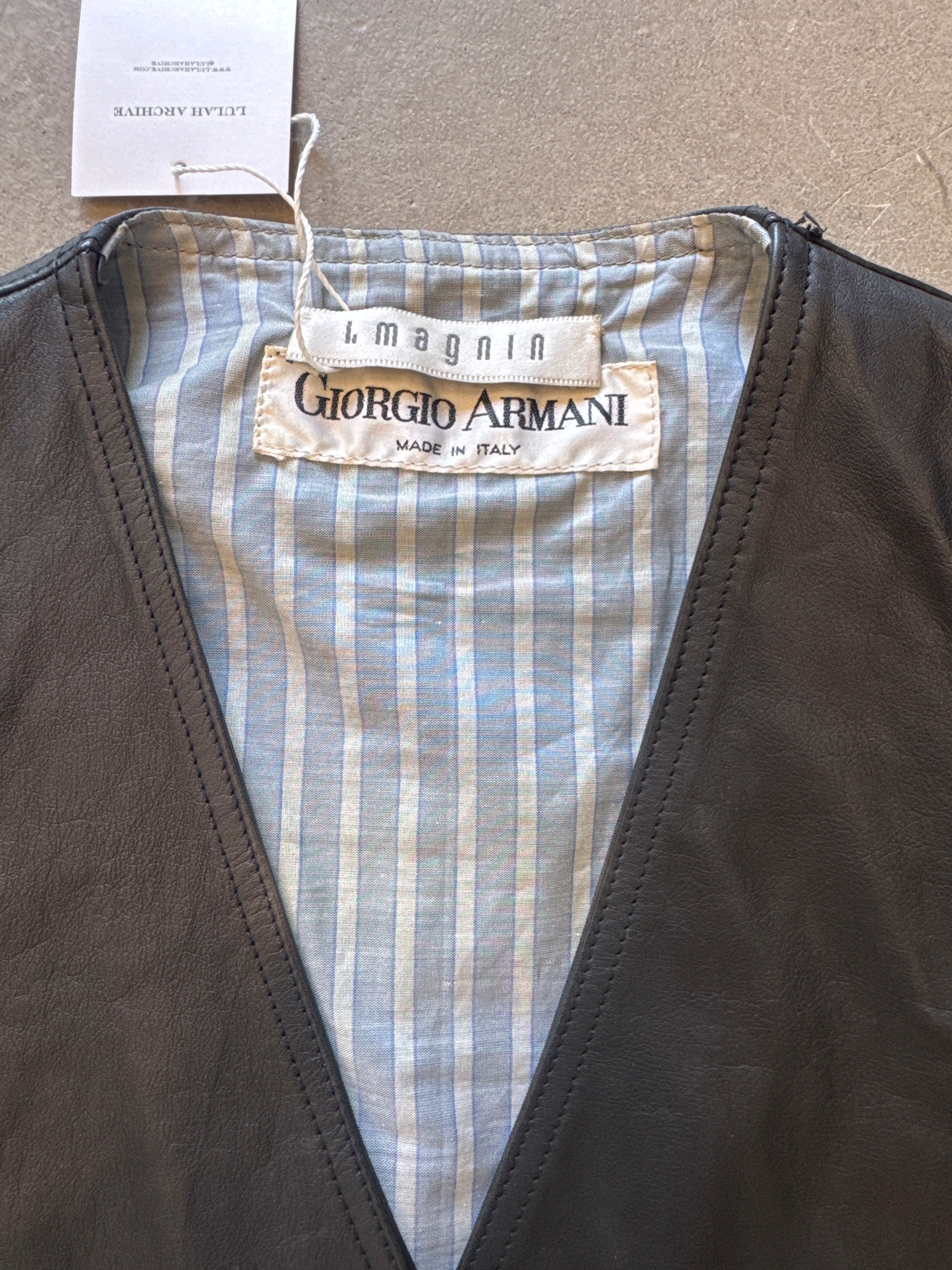 Vintage Leather Vest