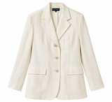 Vintage Linen Blazer