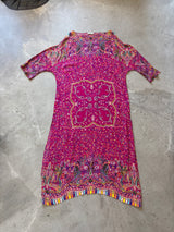 Pink Paisley Kaftan