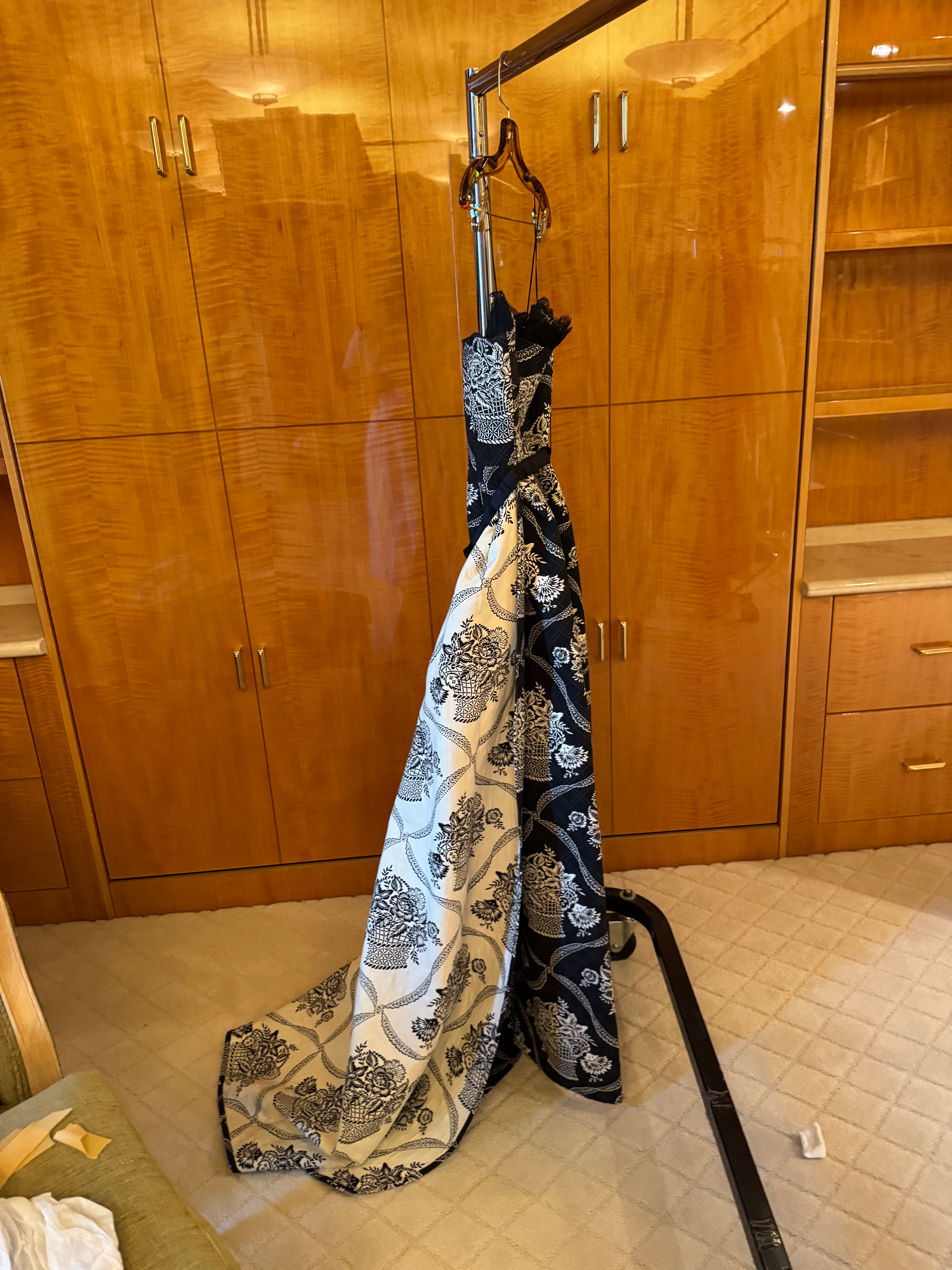 PETER SORONEN brocade gown