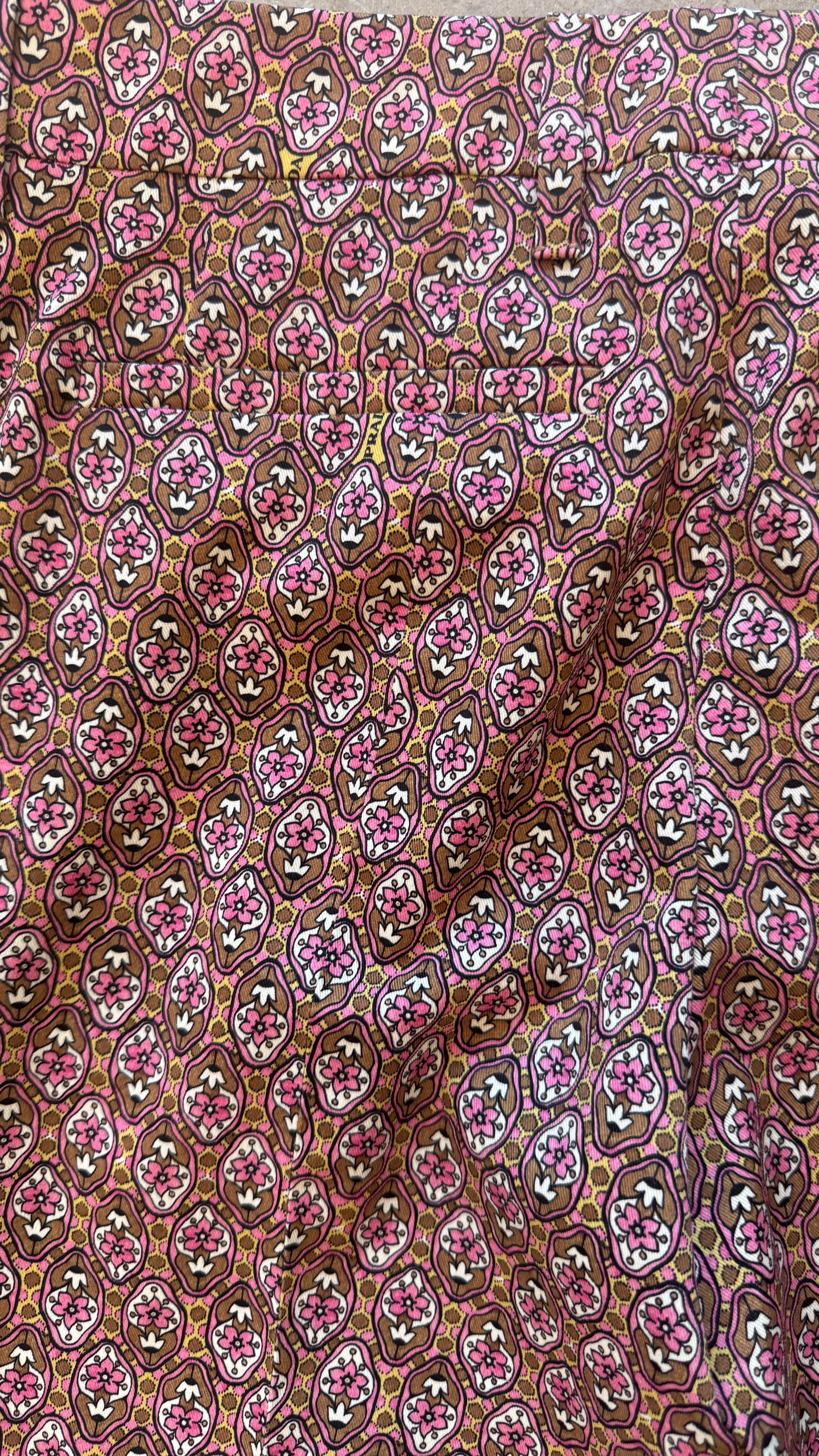 Patterned Pink Pants
