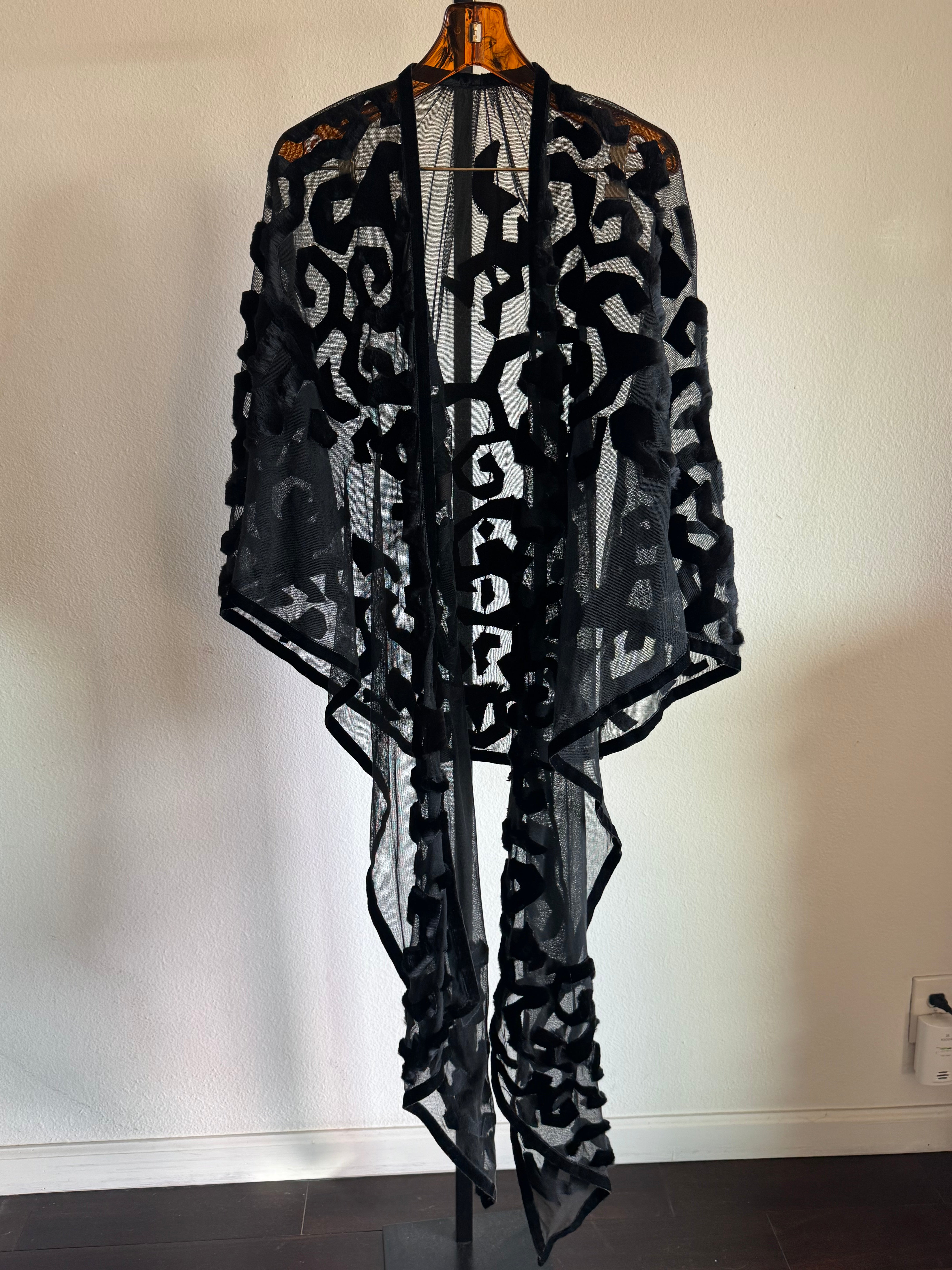 Burn Out Fur Shawl 1968