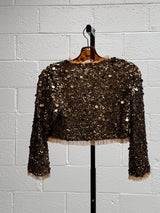 Iconic Sequins Jacket worn in performance at the King of Irans Palace