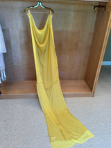 1998 Silk Yellow Scarf