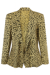 Gold Brocade Jacket