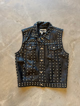 Vintage Studded Vest