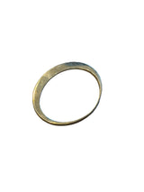 Oblong Gold Bangle