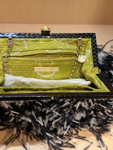 Ostrich Feather Bag
