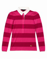 Pink Striped Long Sleeve Shirt
