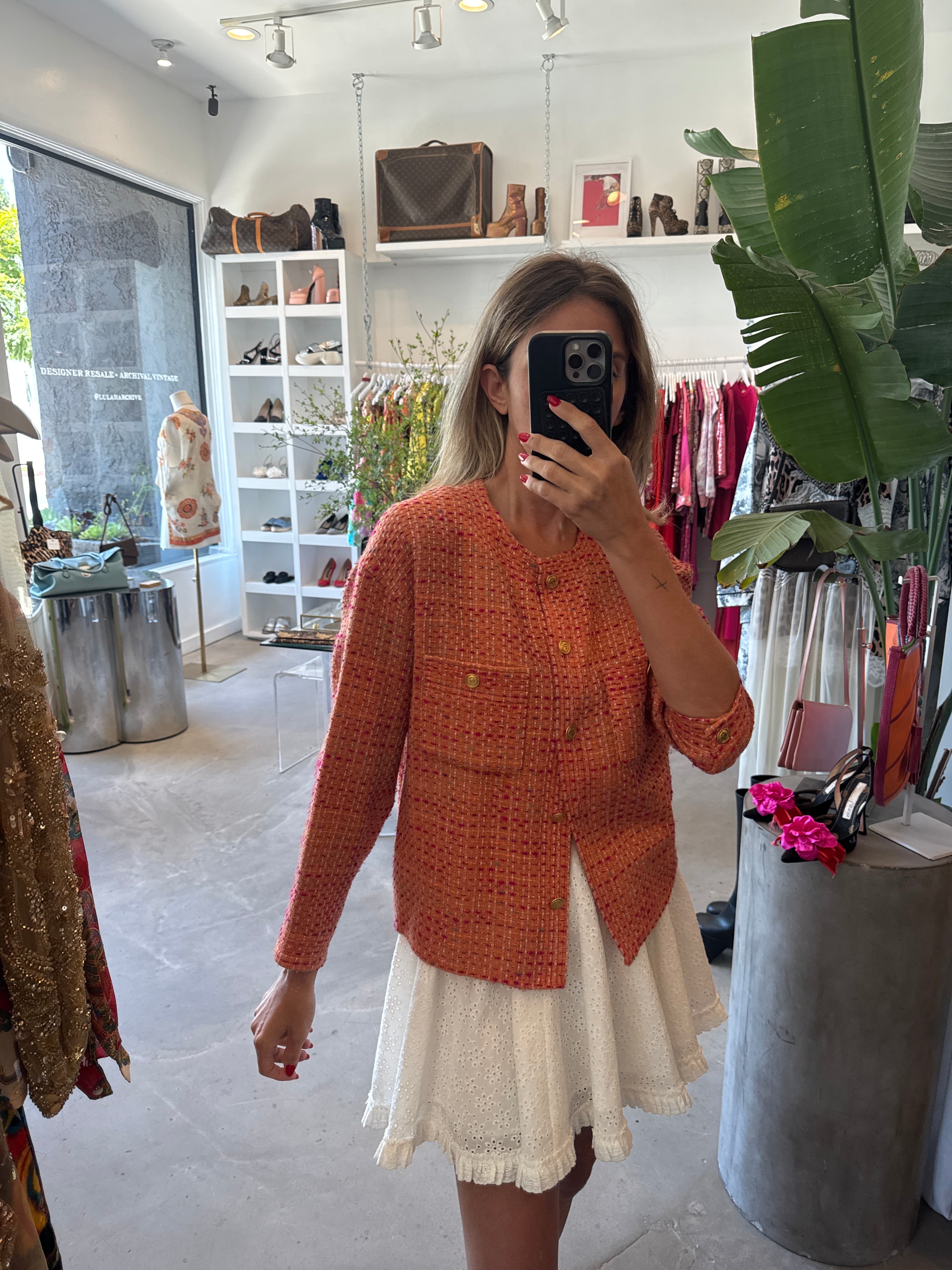 Chanel Tweed lightweight Jacket