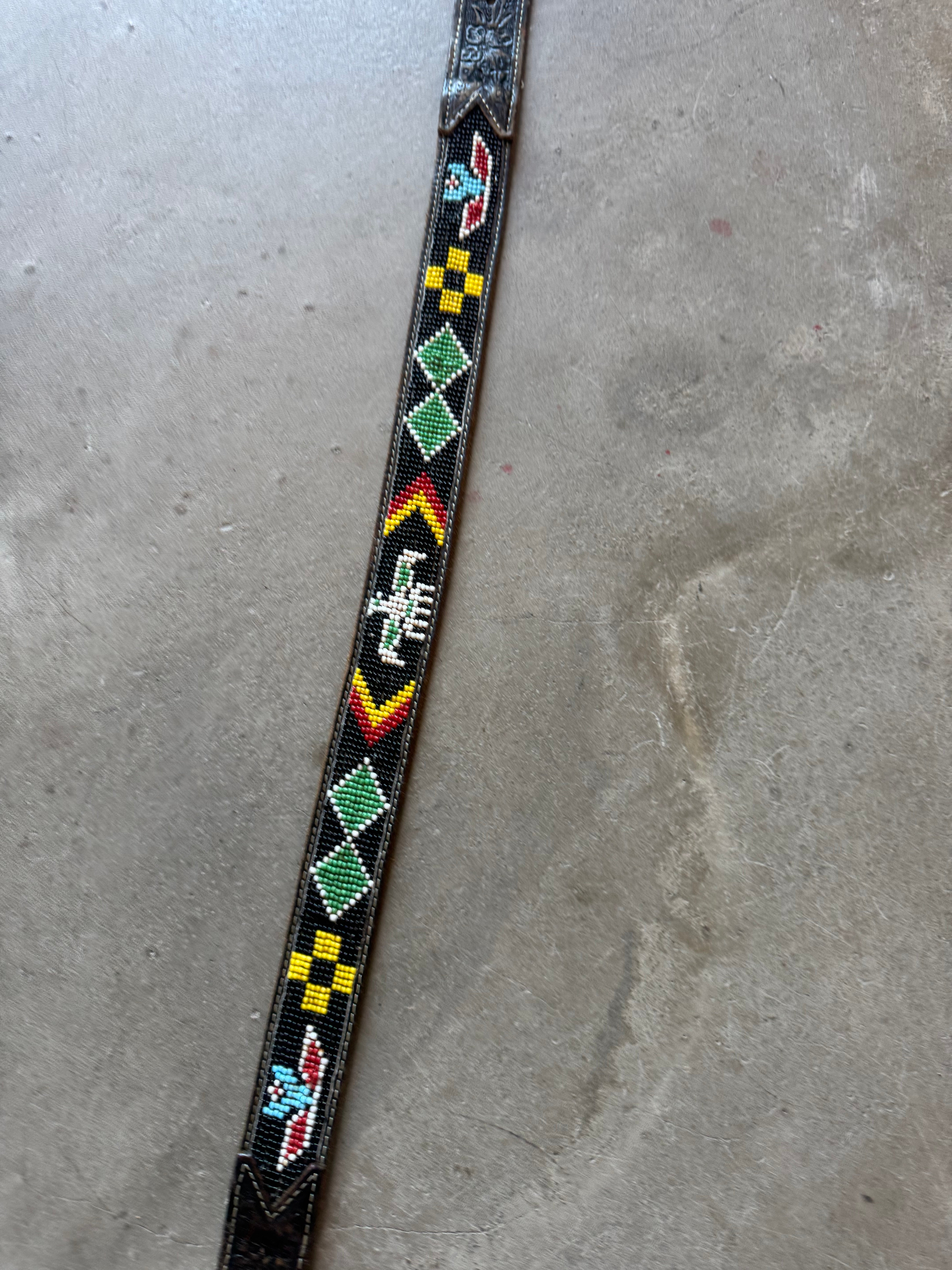 Beaded 1970s Belt