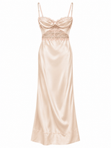Silk and Lace Vintage Dress