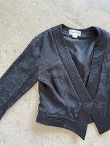 Vintage Silk Wrap Jacket