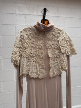 Lace and Jersey Dress