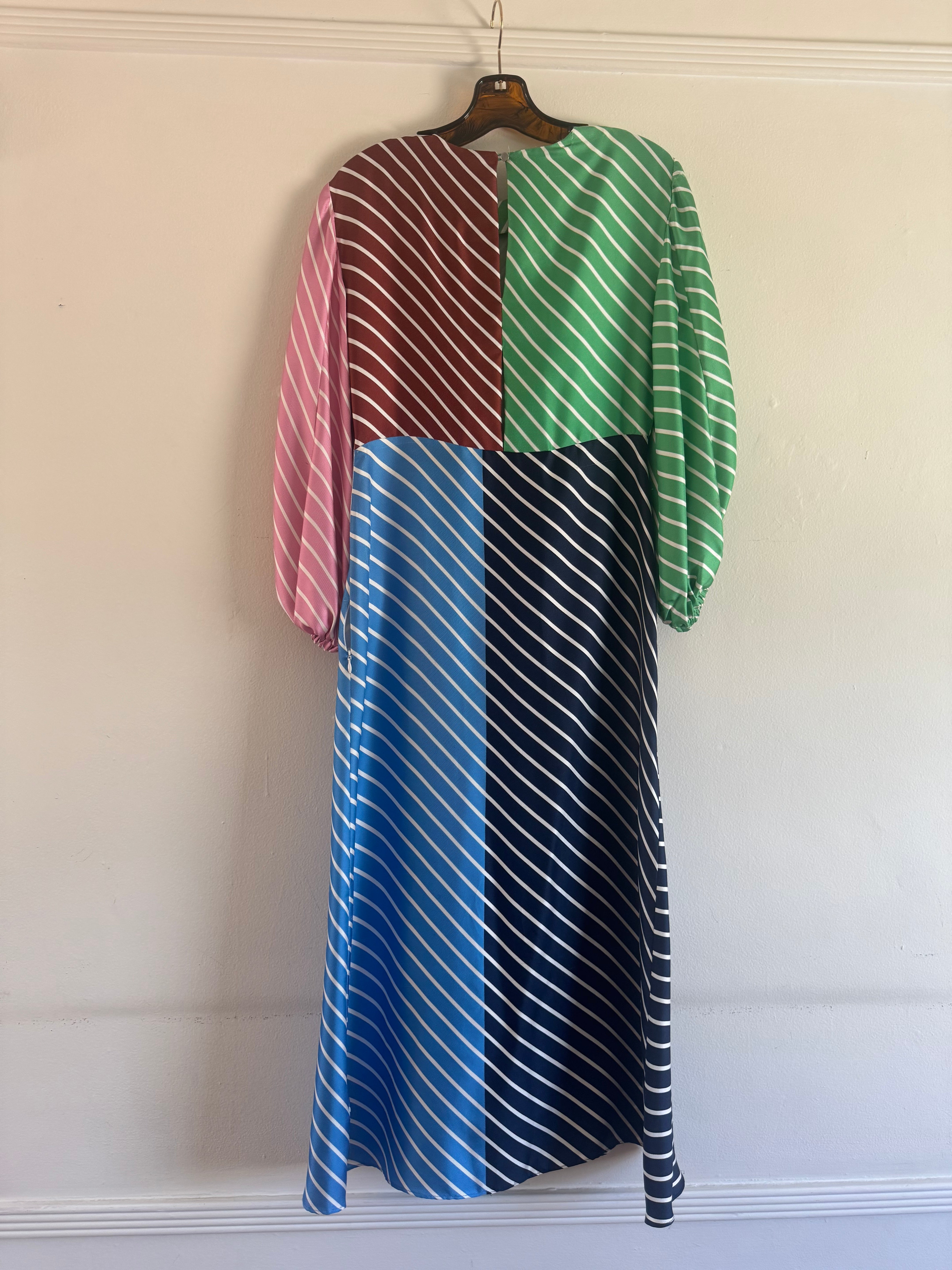 Color Block Stripe Dress