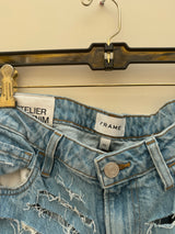 Distressed Denim Jeans