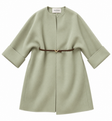 Wool and Cashmere Belted Coat