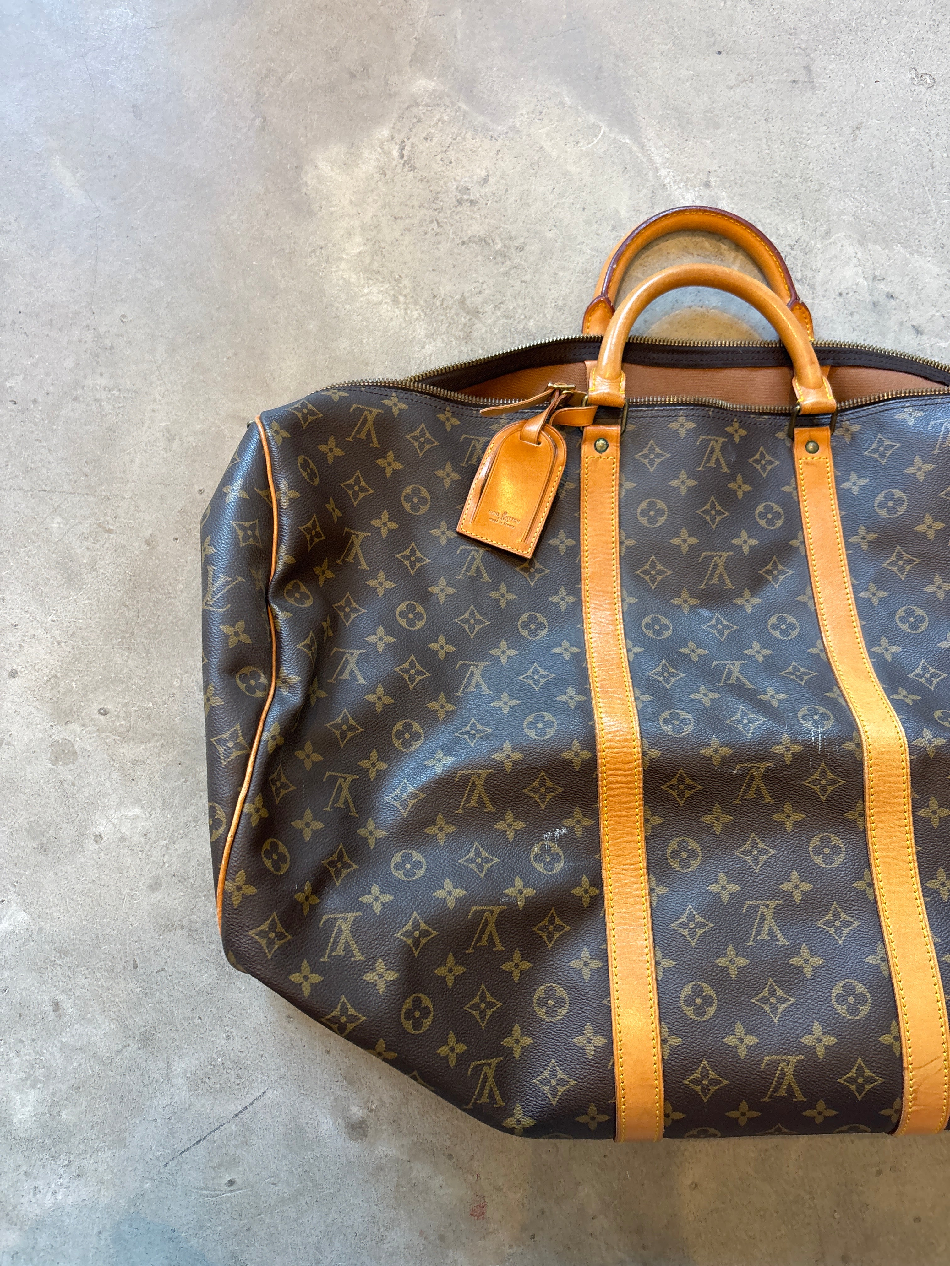 Louis Vuitton KeepAll 55 Duffle Bag