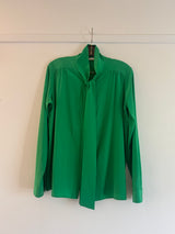 Silk Neck Tie Blouse