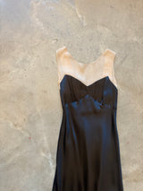 Silk and Mesh Dress