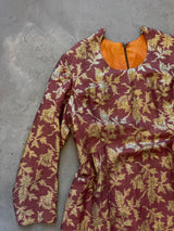 Orange & Gold Gown