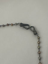Rare Tomas Maier Scarab Necklace with Fresh Water Pearls and Gold Plating + Ring