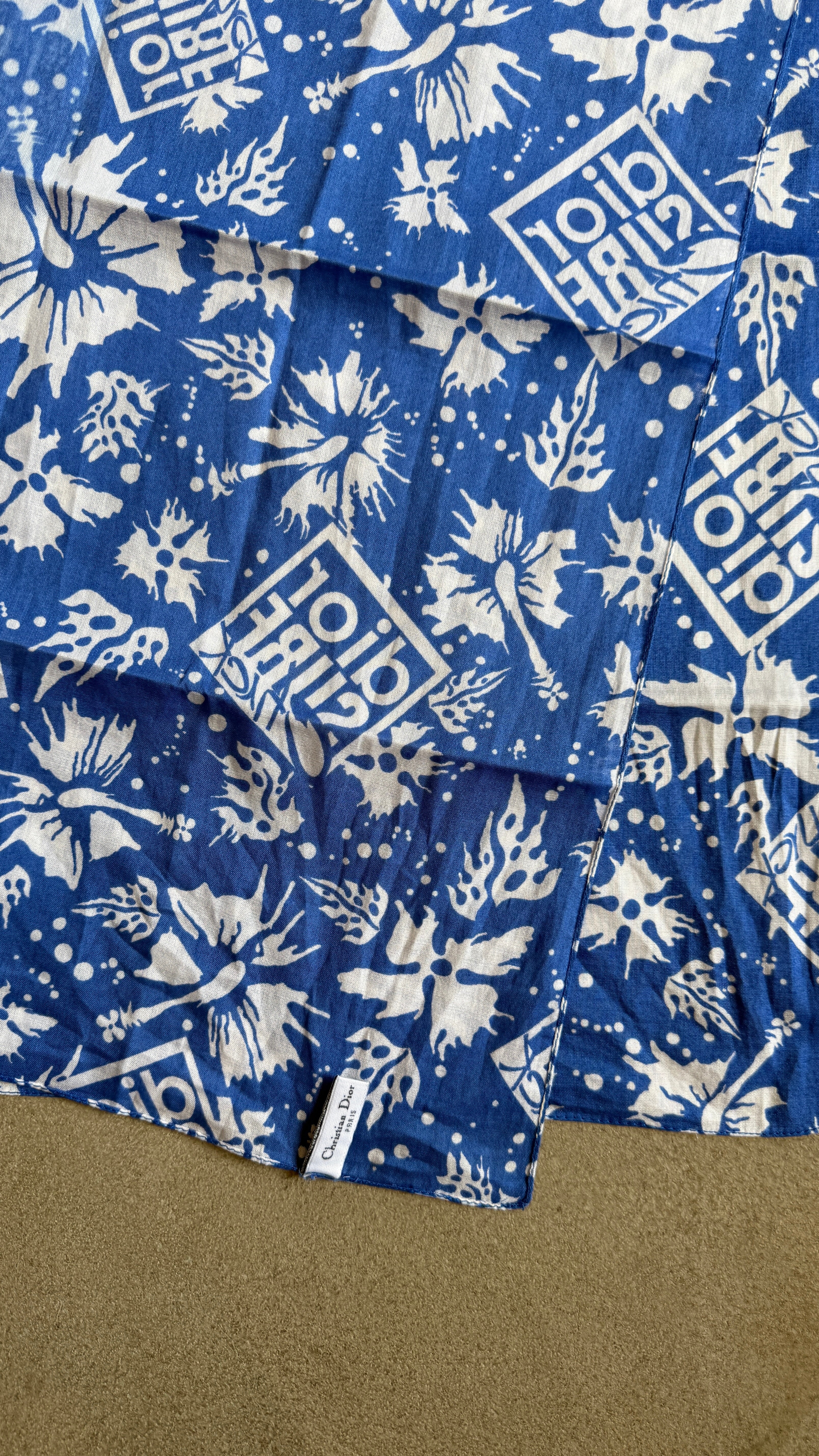 Blue Surf Scarf/ Pareo