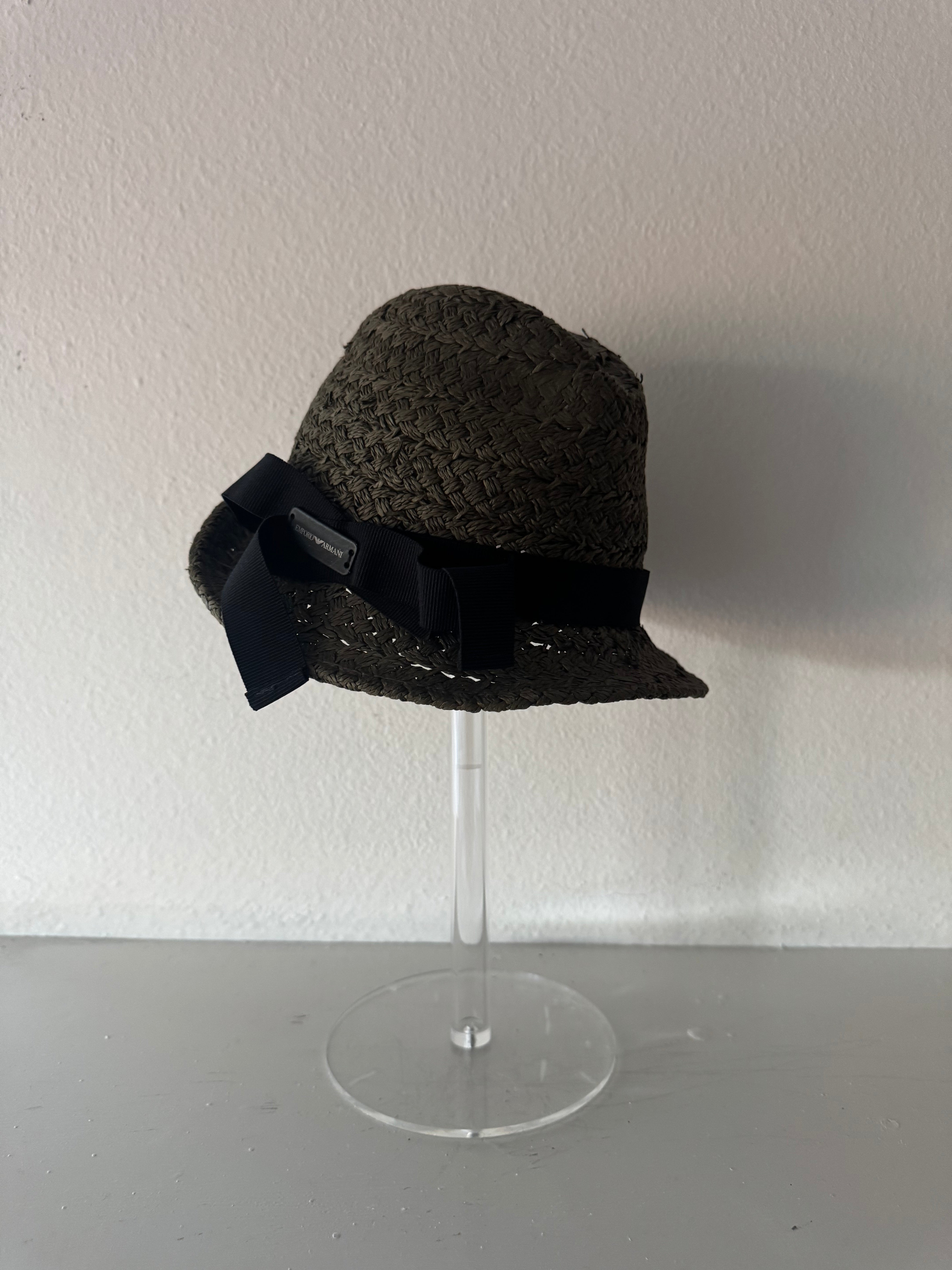 Green woven Hat