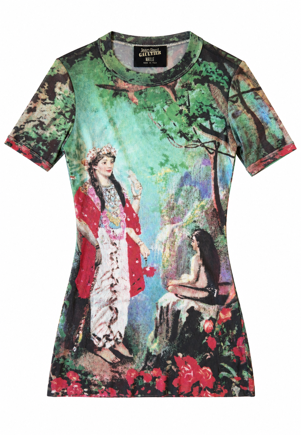 Rare Mesh Hindu Goddess Top