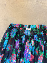 Chiffon Floral Skirt